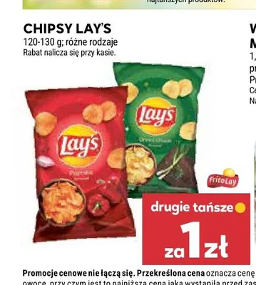Chipsy Lay's Papryka promocja w Stokrotka