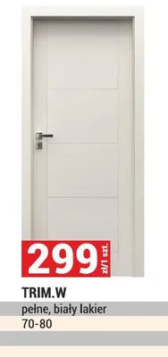 Drzwi Trim W promocja w Merkury Market