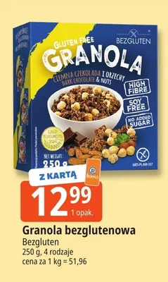 Granola bezglutenowa Bezgluten promocja w Leclerc