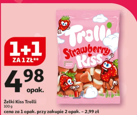 Żelki Kiss  promocja w Auchan