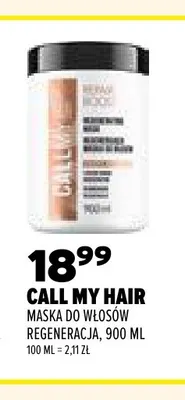 Maska do włosów regeneracja Call My Hair promocja w Drogerie Natura