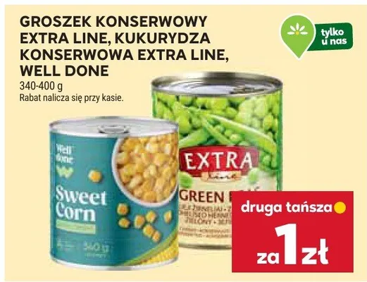 Fasola konserwowa extra line promocja w Stokrotka