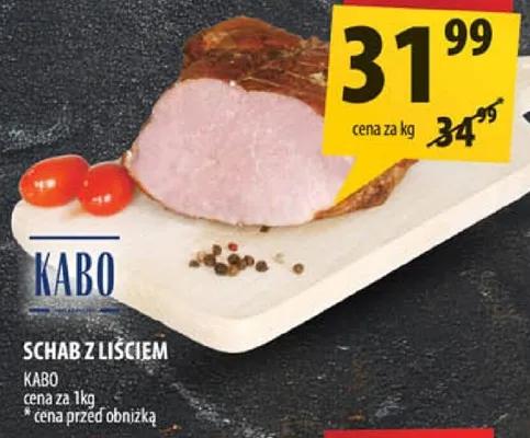 Schab z lisciem Kabo promocja w Arhelan