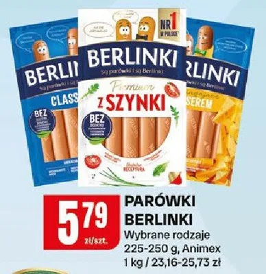 Parówki Berlinki promocja w Chorten