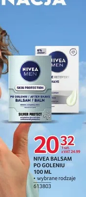 Balsam po goleniu Nivea Men Silver Protect promocja w Selgros