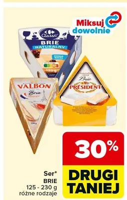 Ser różne rodzaje promocja w Carrefour