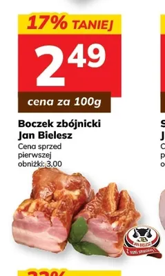 Boczek zbójnicki Jan Bielesz promocja w Hitpol
