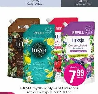 Mydło w płynie zapas Luksja promocja w Drogerie Jasmin