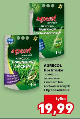Nawóz do trawników Agrecol Hortifoska promocja w Kaufland