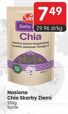 Nasiona Chia Skarby Ziemi promocja w Market Point