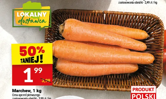 Marchew polska promocja w Twój Market
