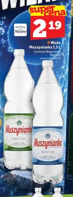 Woda niegazowana Muszynianka promocja w TOPAZ
