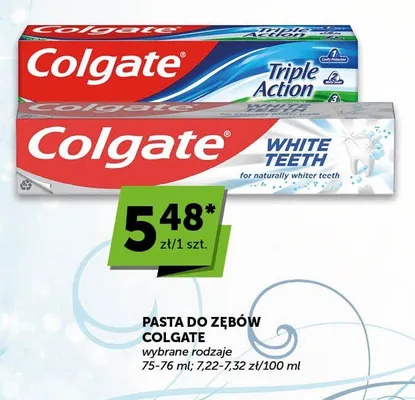 Pasta do zębów Colgate White Teeth promocja w Groszek