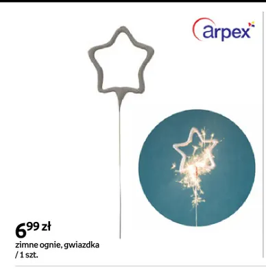 Zimne ognie gwiazdka Arpex promocja w Empik