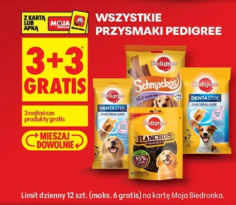 Przysmaki Pedigree promocja w Biedronka