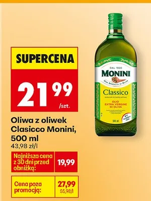 Oliwa z oliwek promocja w Biedronka