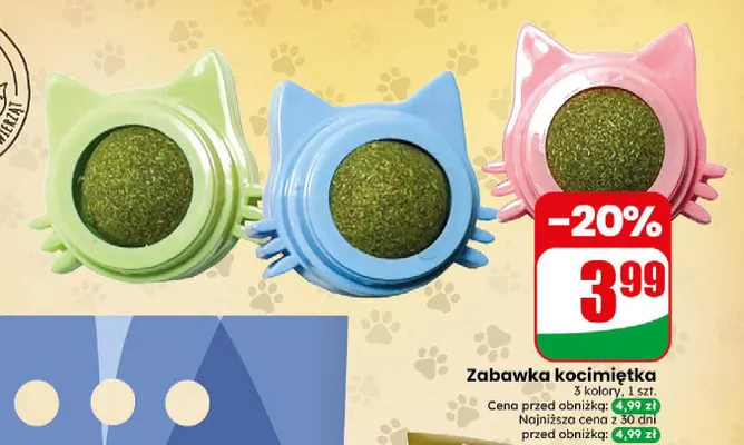 Zabawka kocimiętka promocja w Dino