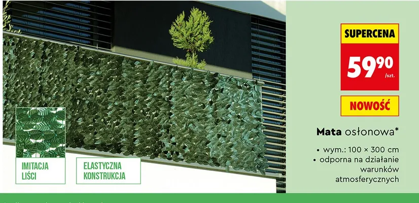 Mata osłonowa promocja w Biedronka