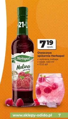 Owocowa spiżarnia Herbapol promocja w Odido
