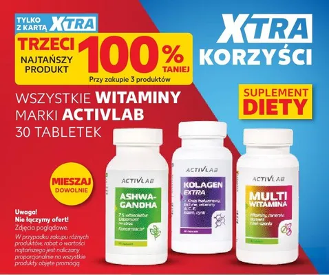 Witaminy ACTIVLAB Multi Witamina promocja w Kaufland
