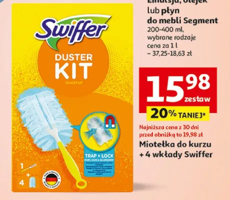 Miotełka do kurzu + 4 wkłady promocja w Auchan
