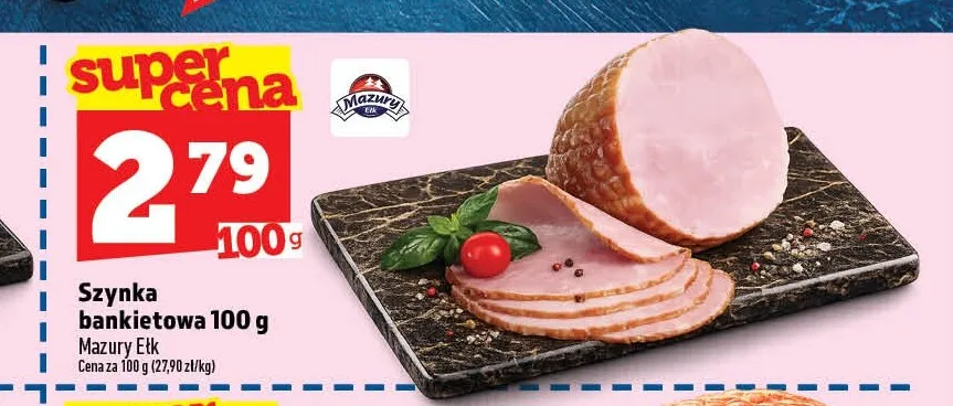Szynka bankietowa Mazury Ełk promocja w TOPAZ