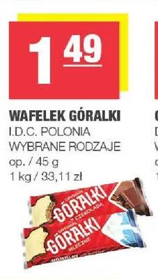 Wafelek Góralki promocja w SPAR