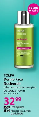 Mleczna esencja-energizer Dermo Face Nucleocell do twarzy promocja w Hebe