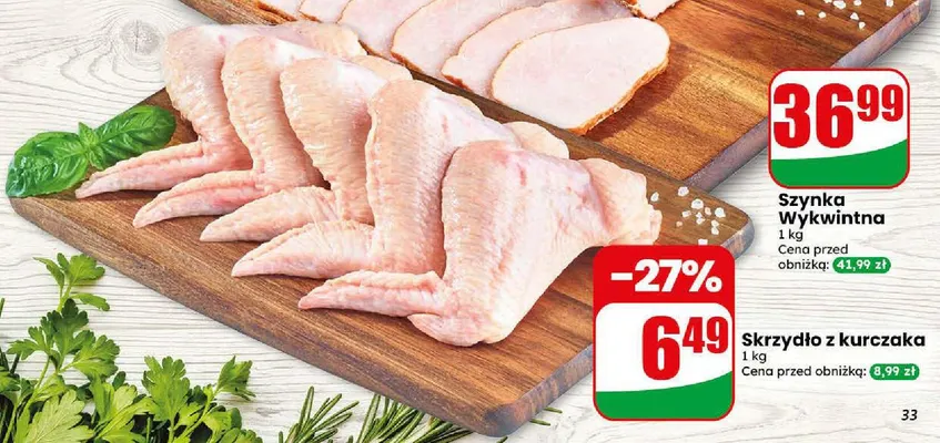 Skrzydło z kurczaka Agro Rydzyna promocja w Dino