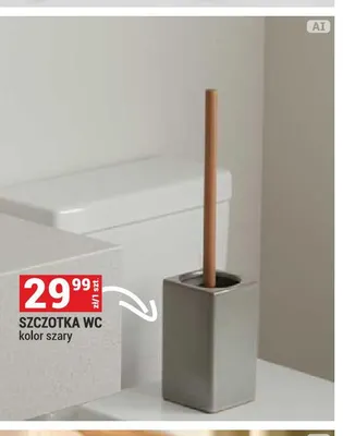 Szczotka Wc kolor szary promocja w Merkury Market