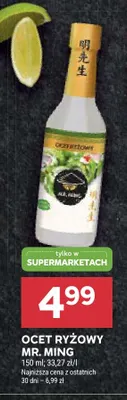 Ocet ryżowy Mr. Ming promocja w Stokrotka