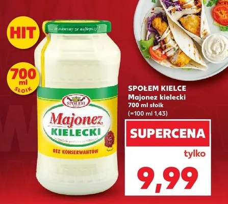 Majonez kielecki promocja w Kaufland