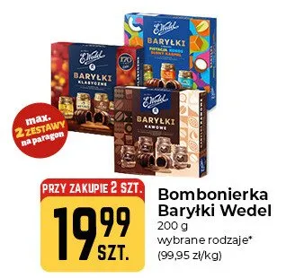 Bombonierka E.Wedel Baryłki Klasyczne promocja w Społem Częstochowa