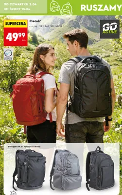 Plecak promocja w Biedronka
