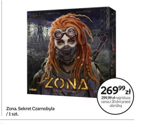 Gra planszowa Zona. Sekret Czarnobyla promocja w Empik