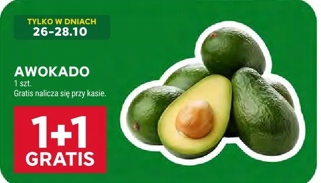 Awokado promocja w Stokrotka