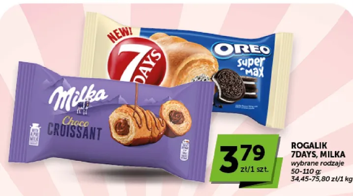 Rogalik Milka Choco Croissant promocja w Groszek