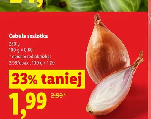 Cebula szalotka Ryneczek Lidla promocja w Lidl