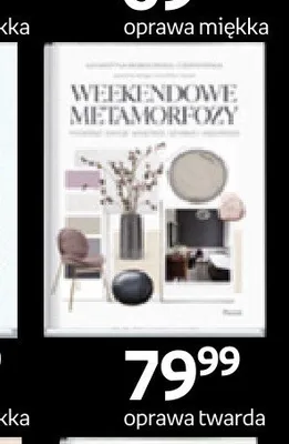 Książka Weekendowe metamorfozy oprawa twarda Pascal promocja w Empik
