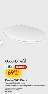 Deska WC GoodHome Diani promocja w Castorama
