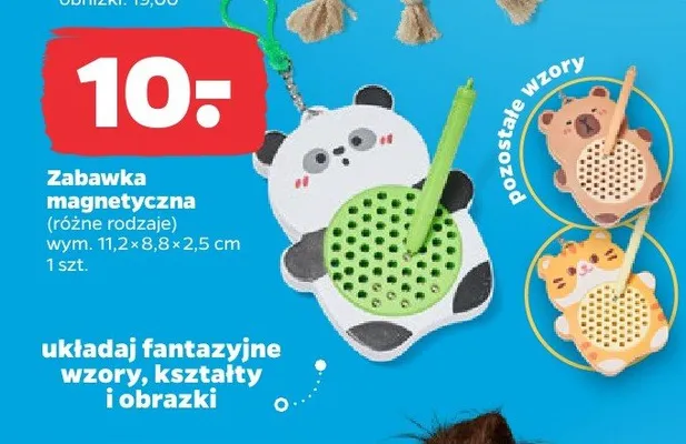 Zabawka magnetyczna promocja w Netto