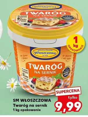 Twaróg na sernik promocja w Kaufland
