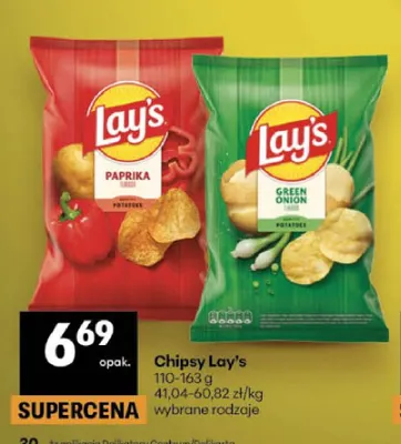 Chipsy Lay's Paprika promocja w Delikatesy Centrum