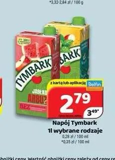 Napój Tymbark promocja w Delfin