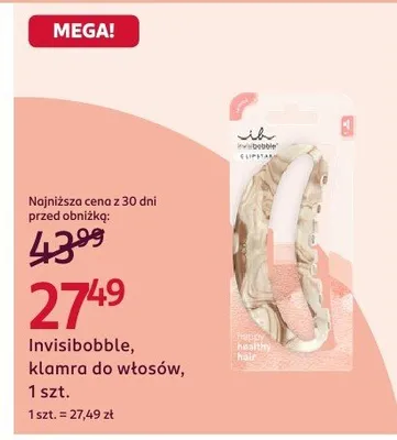 Klamra do włosów promocja w Rossmann