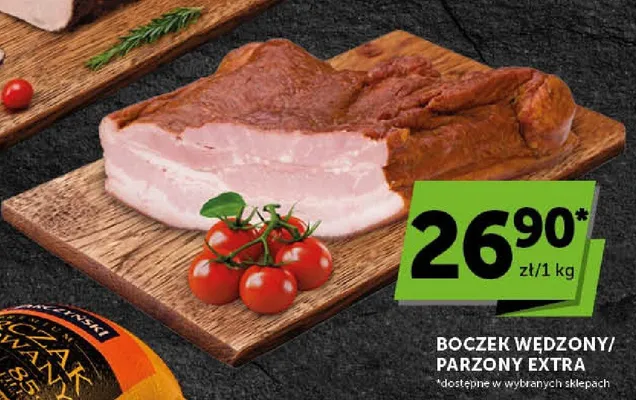 Boczek wędzony Extra promocja w Euro Sklep