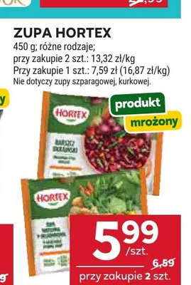 Zupa Hortex promocja w Stokrotka