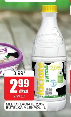 Mleko Łaciate 2,0% promocja w Bingo