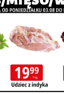 Udziec z indyka promocja w Leclerc