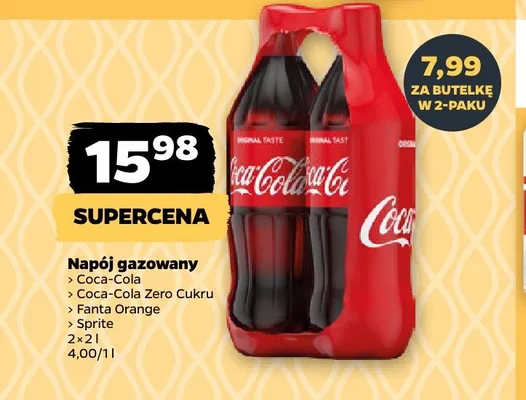 Napój gazowany promocja w Netto